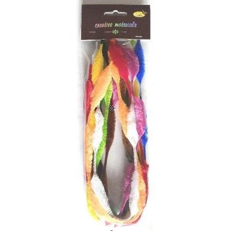 Folia Farbige Chenillenadeln 50cm 10 Stk, Aghi + Ferri