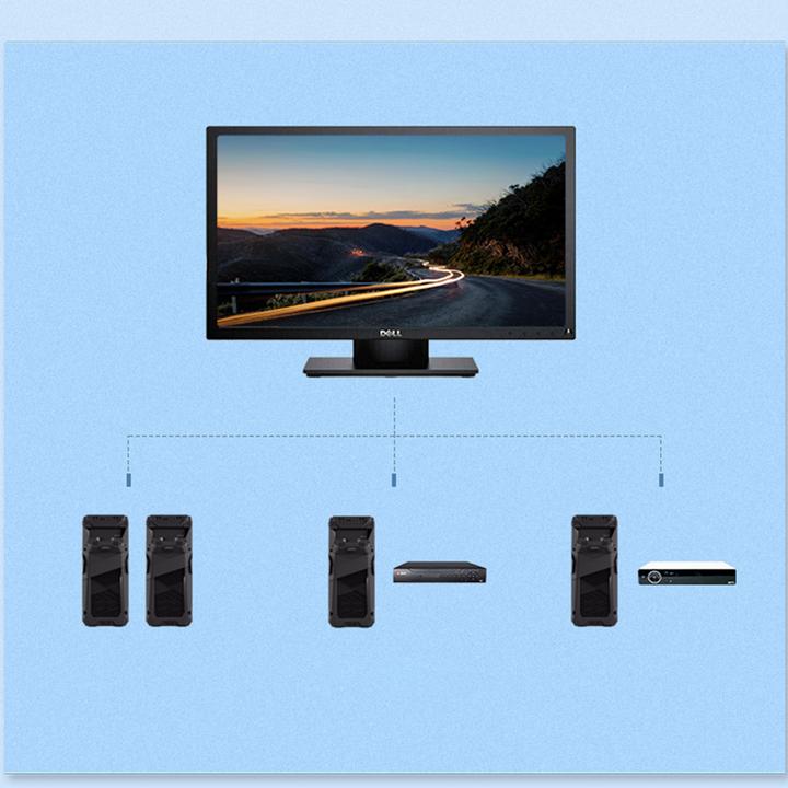 Image du produit Ugreen 30357 KVM Switch Box 2 ports VGA Video Adapter 2 in 1 (black)