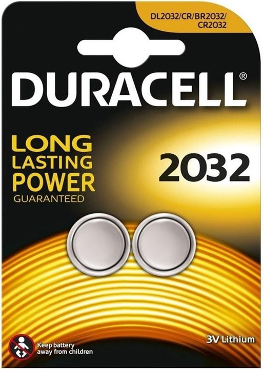 Duracell Lithium Batterie (2 Stk., CR2032)