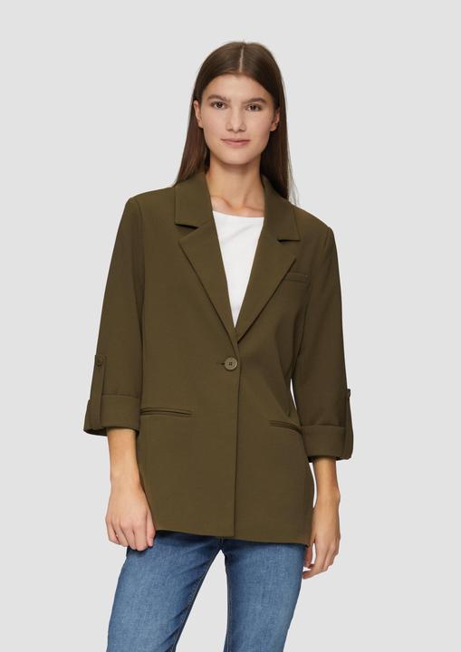 Produktbild S.Oliver Indoor-Blazer Blazer mit 3/4-Ärmeln (32)