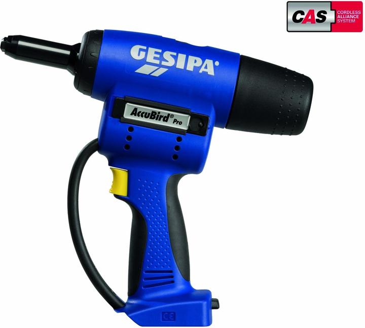 Gesipa Outil de pose de rivets sans fil AccuBird®Pro 10 pièces 13000 N L-Boxx