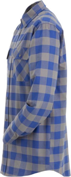 Immagine prodotto Planam Camicia quadrata 1/1 manica blu fiordaliso/zinco 41/42 43/44 (44)