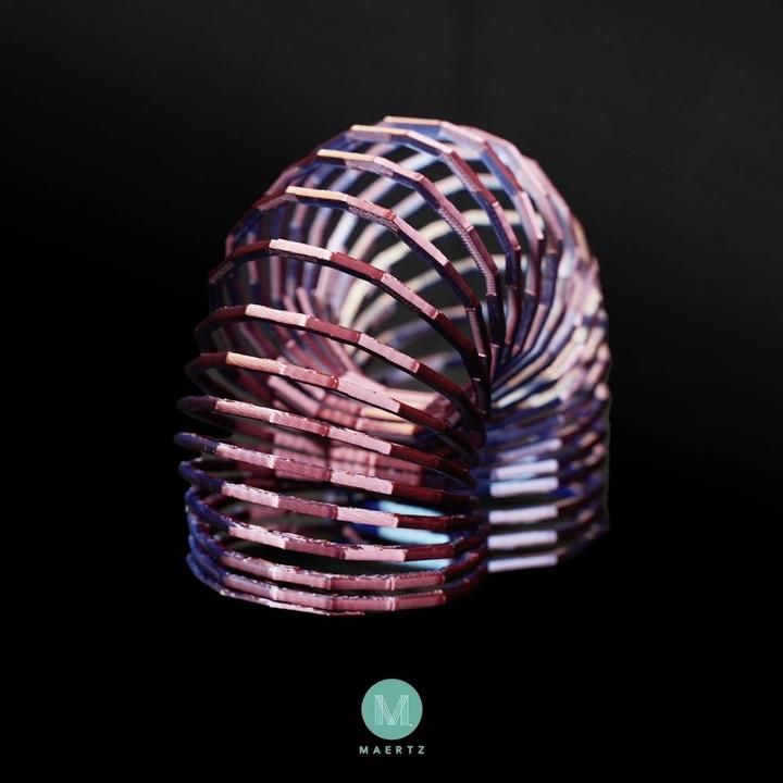 Produktbild Maertz PMMA-1021-001 PMMA-1021-001 Filament PLA-Seide Seidig glänzend 1.75 mm 10 (PLA, 1.75 mm, 1000 g, Blau, Rot)