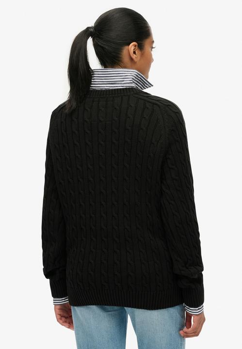 Image du produit Superdry Pull torsadée ample femme (S)