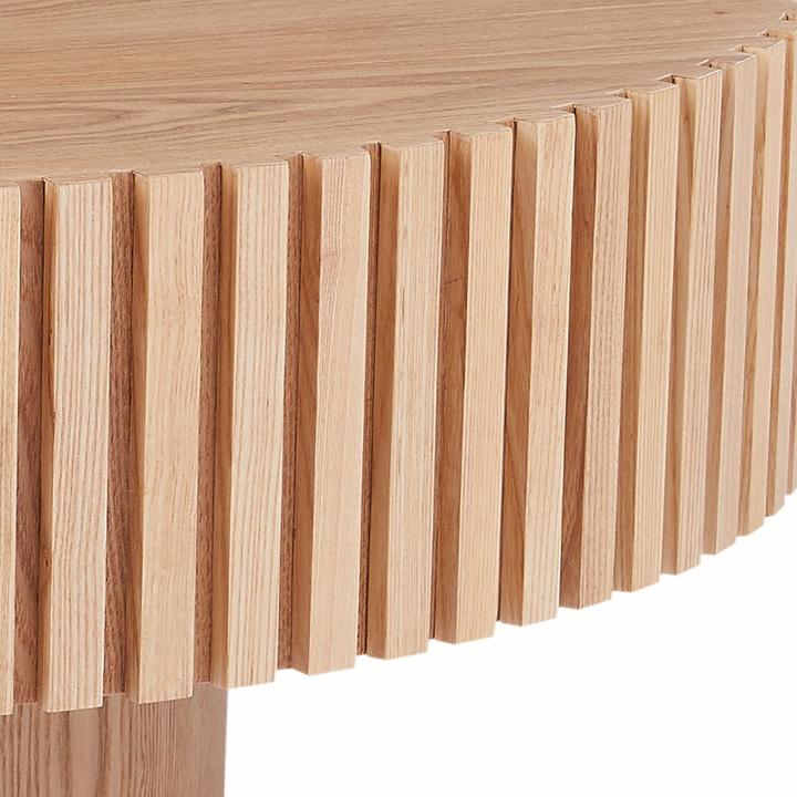 Image du produit SIT Möbel Table basse Ø 80 cm naturel en bois clair, avec