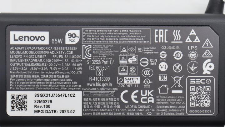 Produktbild Lenovo Ac adapter (65 W)