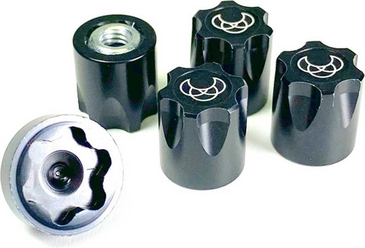 Produktbild Absima 1/10 radnabe m4 schwarz (4)