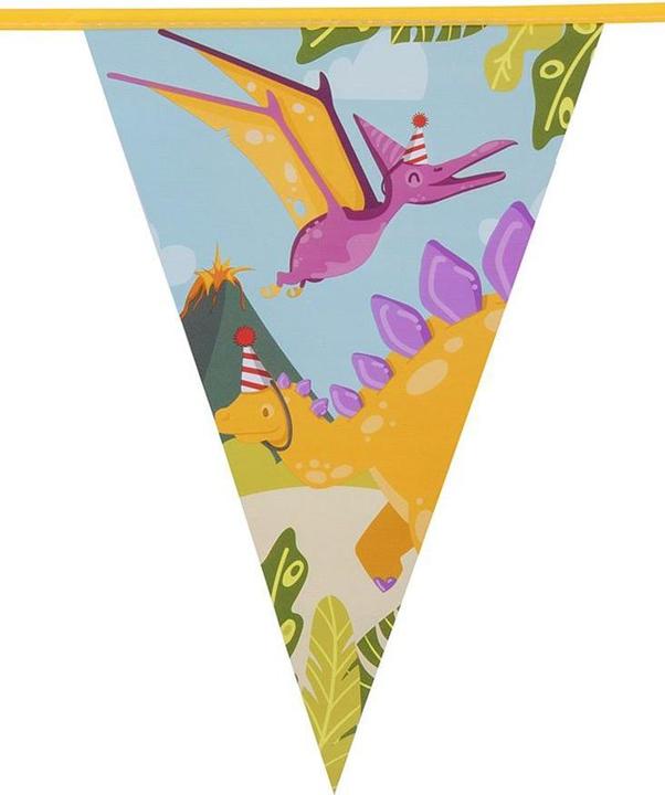 Actual product image Boland Dino party garland (6m) (1 Piece)