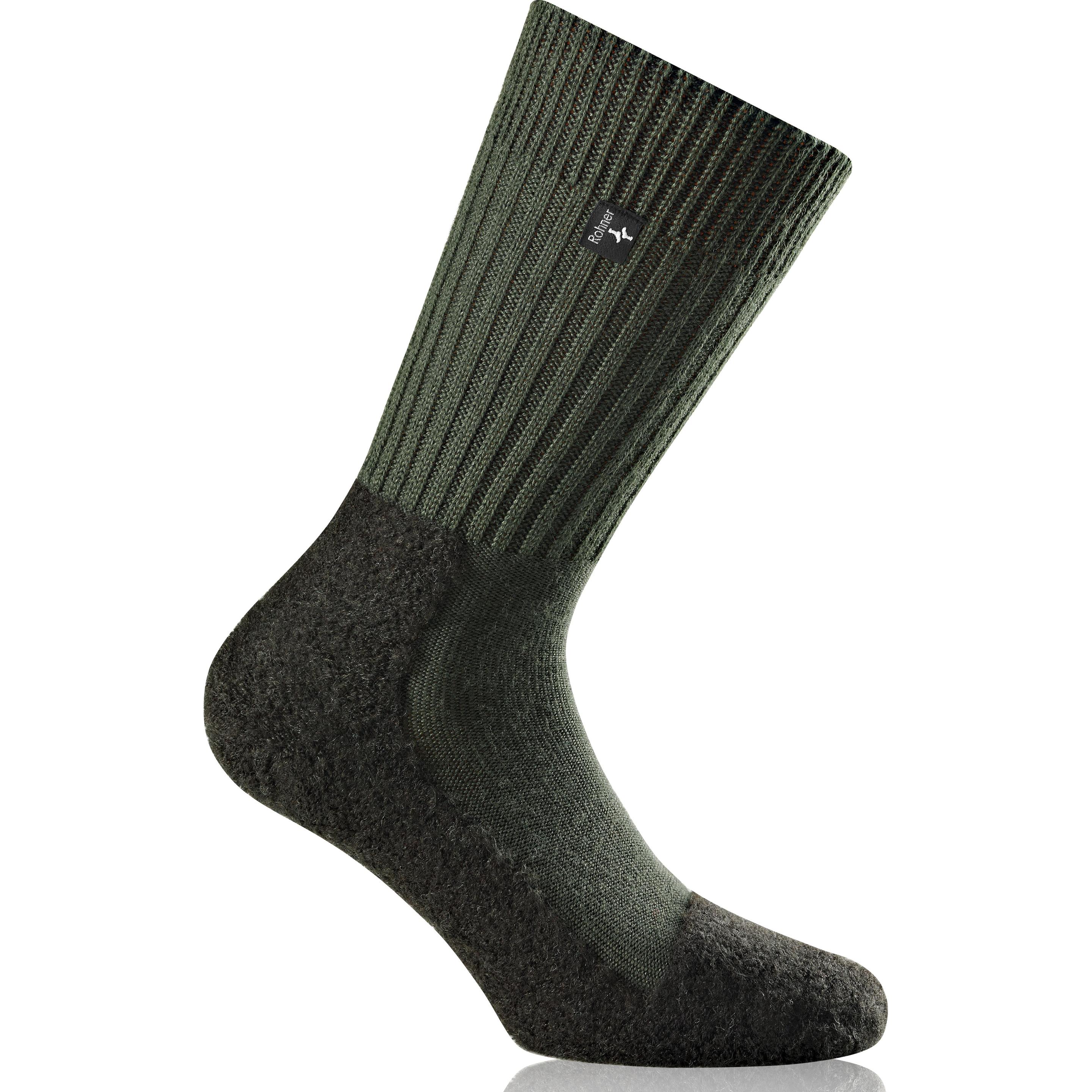 Rohner, Unisex, Sportsocken, Original (42 - 44), Grün