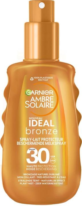 Immagine prodotto Garnier Ideal Bronze Latte Protettivo Spray SPF30 150ml (Latte solare, SPF 30, 150 ml, 0.15 g)