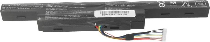 Immagine prodotto Mitsu Batteria Acer Aspire E5-475, E5-575 4400 mAh (47 Wh) 10.8-11.1 Volt (6 Celle, 4400 mAh)