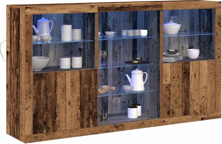 Image du produit vidaXL LED-Sideboard (37 x 37 x 100 cm)