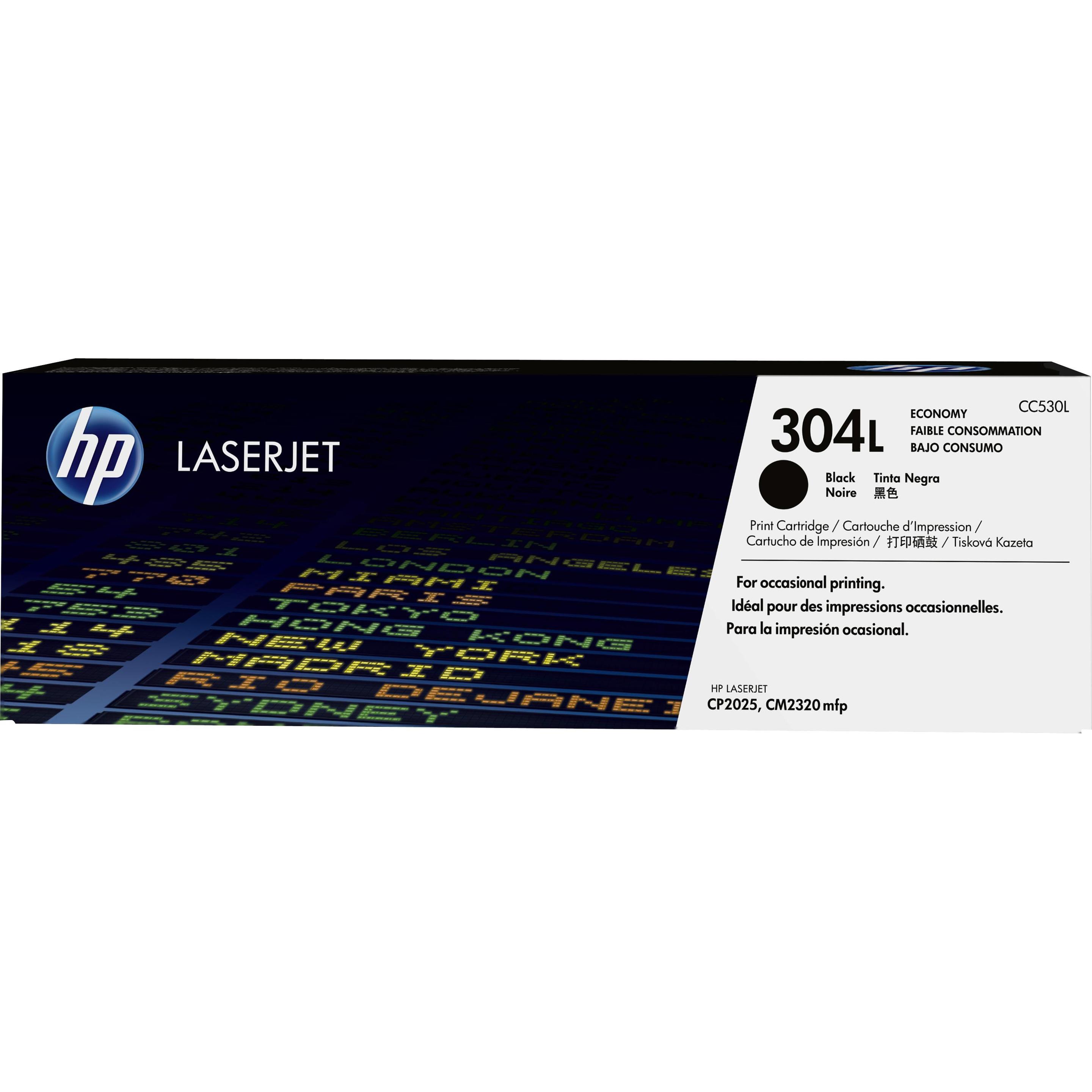 HP, Toner, 304L - Economy - Schwarz - Original - LaserJet - Tonerpatrone (CC530L) (BK)