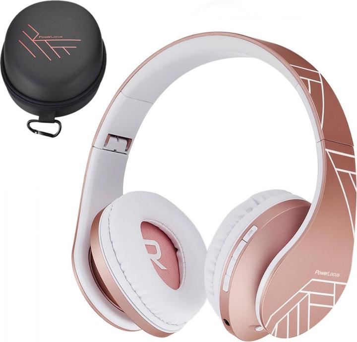 PowerLocus Wireless Headphones for kids P2 (rose gold)