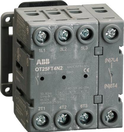 Image du produit ABB Coupe-circuit, 4 P, 16A, 750V c.a.