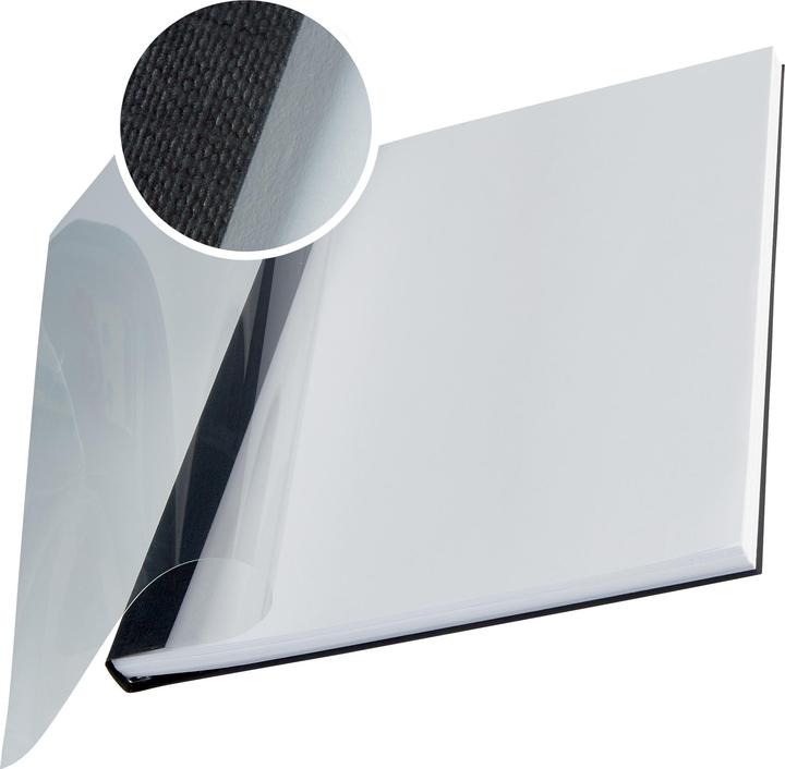 Produktbild Leitz impressBIND Mappen Soft Cover A4 10 Stk. - 10,5 mm, schwarz (A4, 10x)
