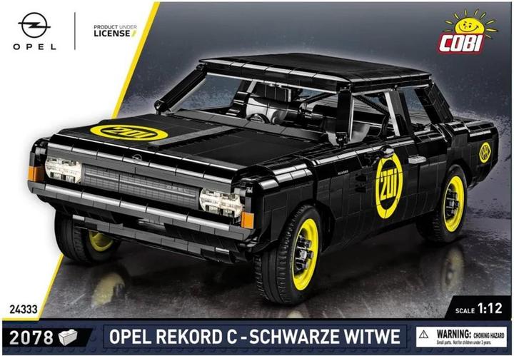 Cobi Opel Rekord C-Schwarze Witwe