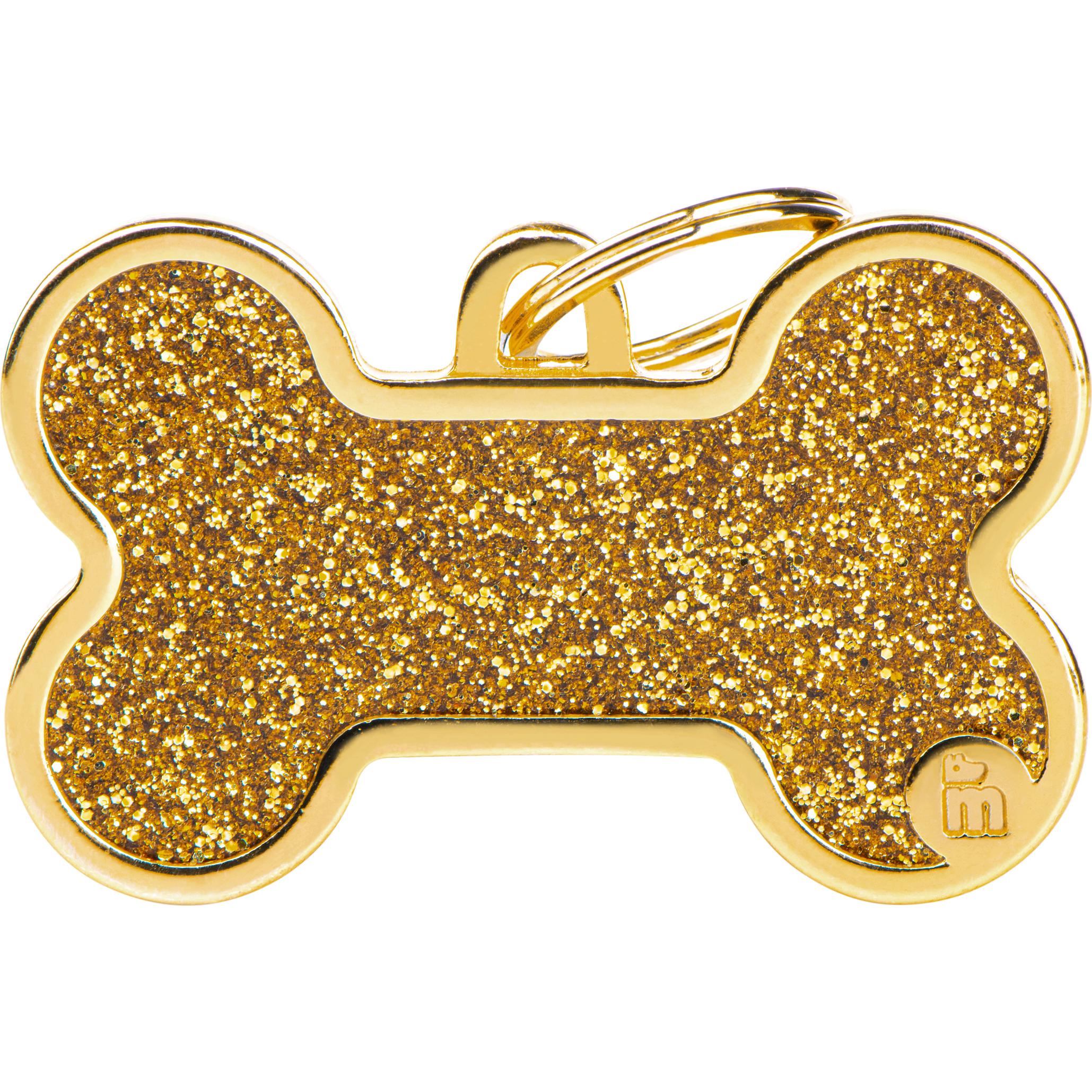 Myfamily MyFa tegn shine, ben XL, guld (XL, Cane), Collare + Guinzaglio