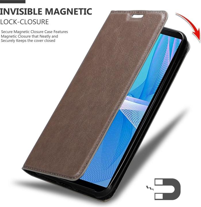 Productafbeelding Cadorabo Boek Invis. Magnetisch deksel (Sony Xperia 10 III)