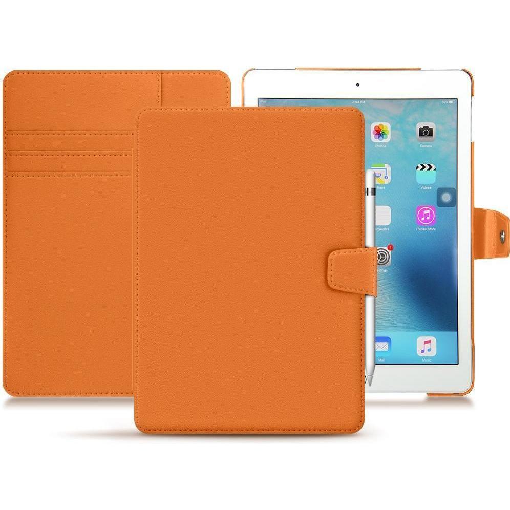 Noreve Lederschutzhülle Wallet (iPad 9.7), Tablet Hülle, Orange