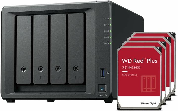 Produktbild Synology DS423+ (4 x 4 TB, WD Red Plus)