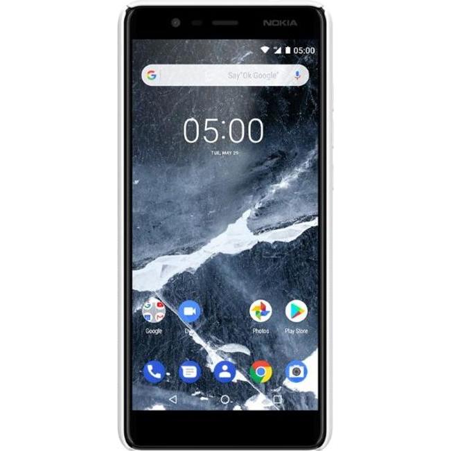 Thumbnail - Nillkin Super Frosted Shield Series (Nokia 5.1), Smartphone Hülle, Weiss