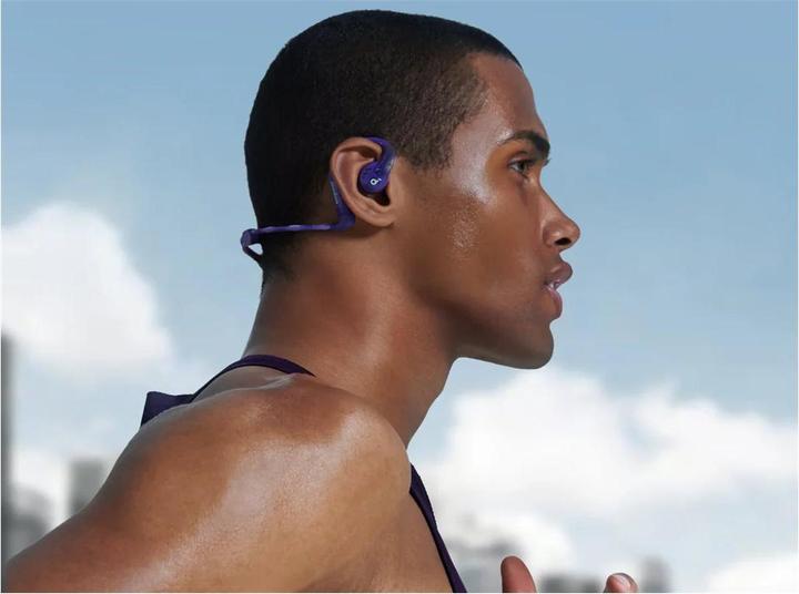 Actual product image soundcore AeroFit Pro Fioletowe (ANC, 14 h, Wireless)