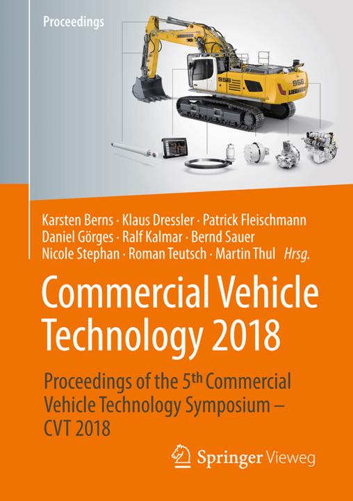 Produktbild Commercial Vehicle Technology 2018 (Deutsch, Englisch, Karsten Berns, Klaus Dressler, Patrick Fleischmann, 2018)