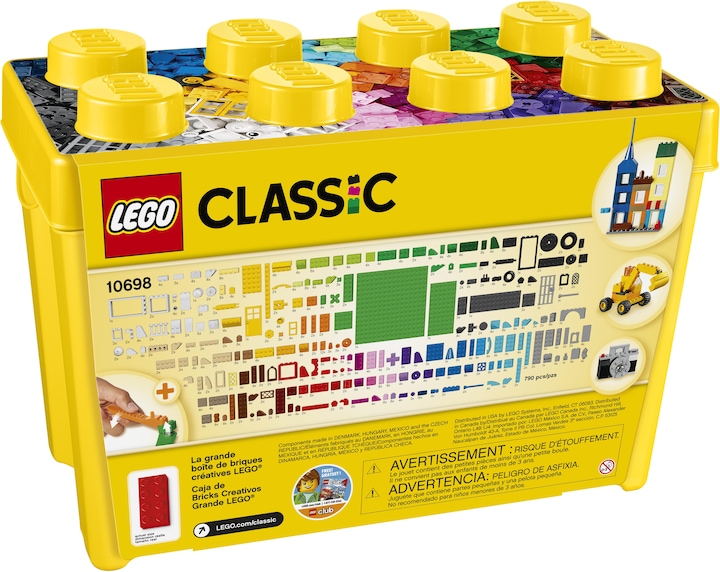 Actual product image LEGO Classic Large Building Blocks Box (10698, LEGO Classic)