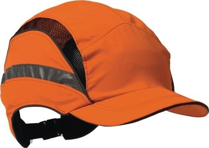 Actual product image 3M Bump Cap First Base 3 Classic Hi-Vis 52-65cm signal orange (65 cm)