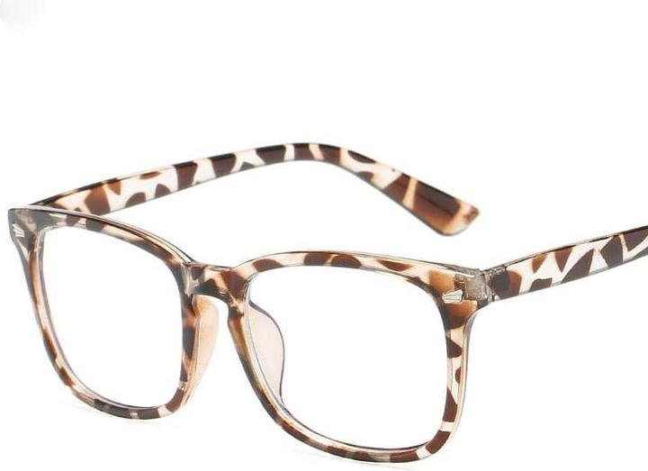 Actual product image JTI Anti-blue light glasses - giraffe print