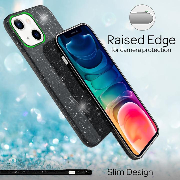 Immagine prodotto Nalia Custodia per cellulare Glitter (Apple iPhone 13)