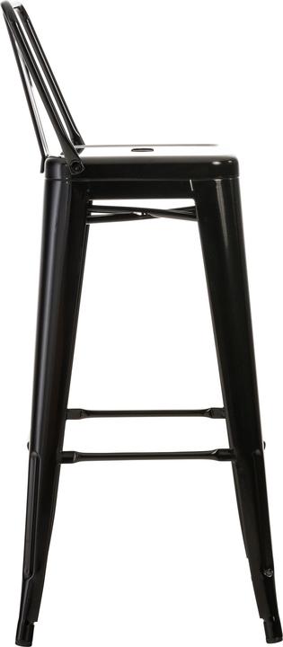 Image du produit CLP Tabouret de bar Mason, noir