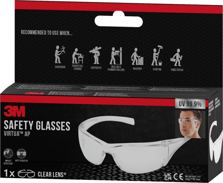 Productafbeelding 3M Veiligheidsbril Virtua AP-clear