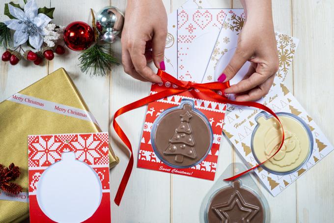 Produktbild Decora Moule à chocolat - Carte de Noël