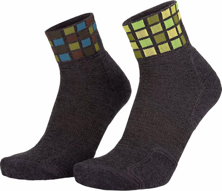 Image du produit Eightsox Color Mid Merino pack de 2 chaussettes (45, 46, 47)