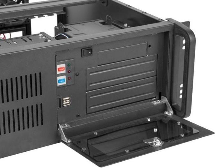 Productafbeelding Lanberg SC01-4504-10B Modulaire Server Behuizing Rack (4U)