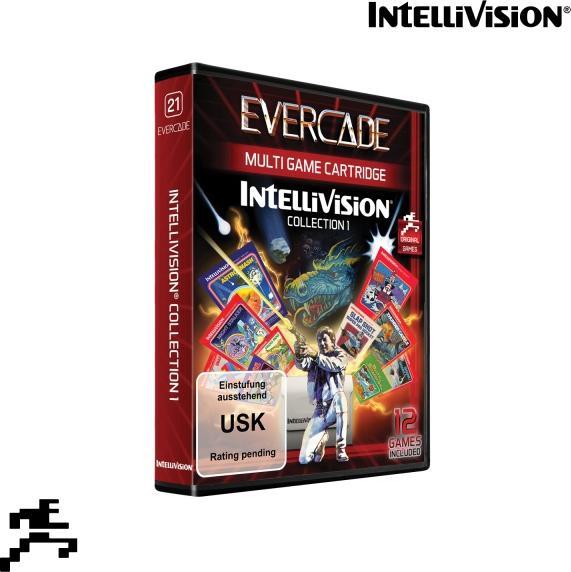Actual product image Blaze Evercade Intellivision Cartridge 1 (Evercade, DE, EN, FR, IT)