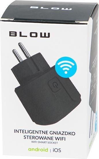 Actual product image Blow Intelligent WLAN socket outlet TUYA V3 black