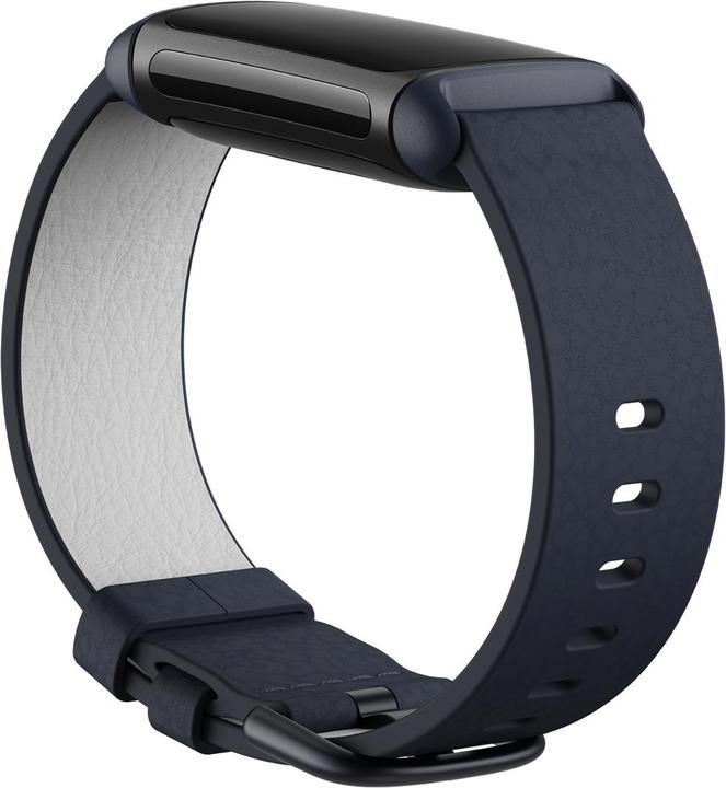 Produktbild Fitbit Charge5VeganLeatherBandIndigo S (Veganes Leder)
