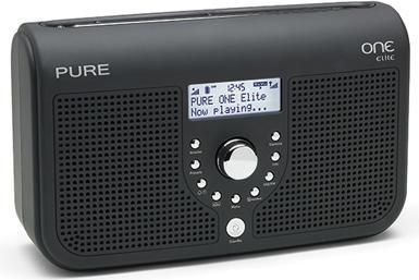 Pure One Elite, radio portatile per DAB+/UKW, nero