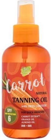 Immagine prodotto Vivapharm Olio abbronzante biologico alla carota (Olio abbronzatura, Fino a SPF 10, 150 ml, 150 g)