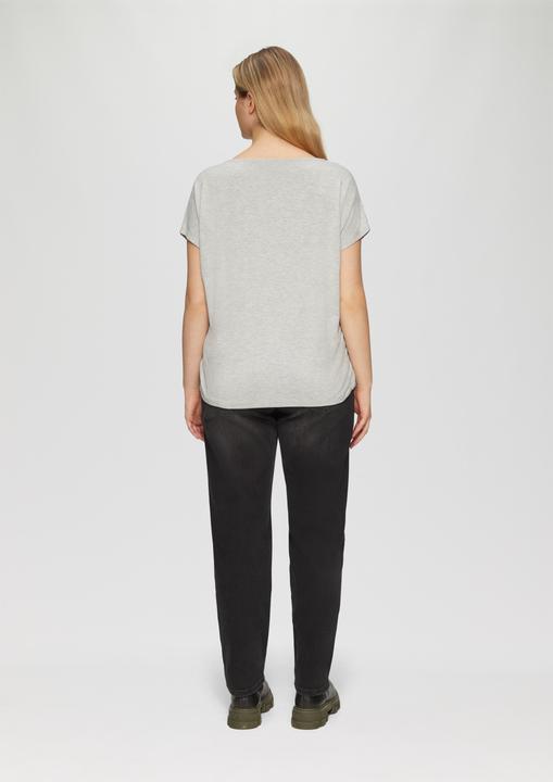 Actual product image S.Oliver T-Shirt T-Shirt mit Glitzer-Frontprint (52)