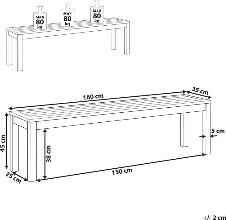 Produktbild Beliani Tuscania