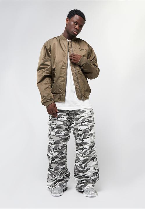 Actual product image Karl Kani Sport Patch Camo Cargo Pants - 201053 (L)