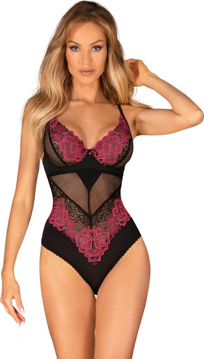 Image du produit Obsessive Rosenty Teddy Schwarz/Lila (XS, S)