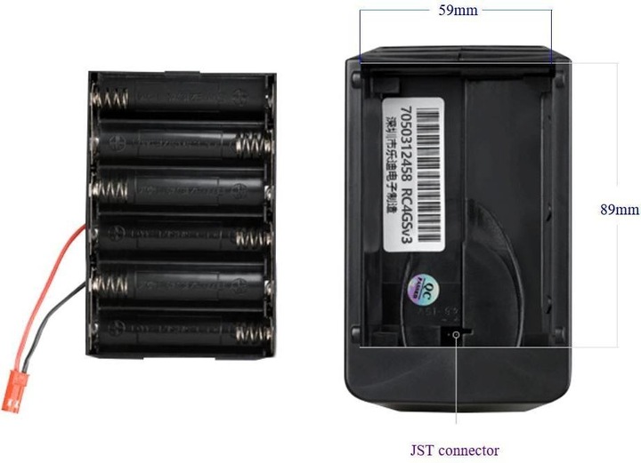 Image du produit RadioLink Emetteur RC4GS V3 2.4 GHz, 5 canaux, avec récepteur