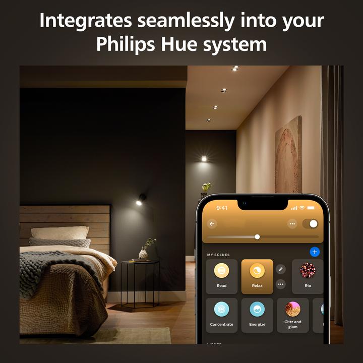 Productafbeelding Philips Hue Witte sfeer (GU10, 400 lm, 2x)