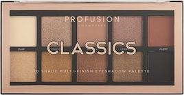 Actual product image Profusion Cosmetics 10 Color Eyeshadow Palette Classics