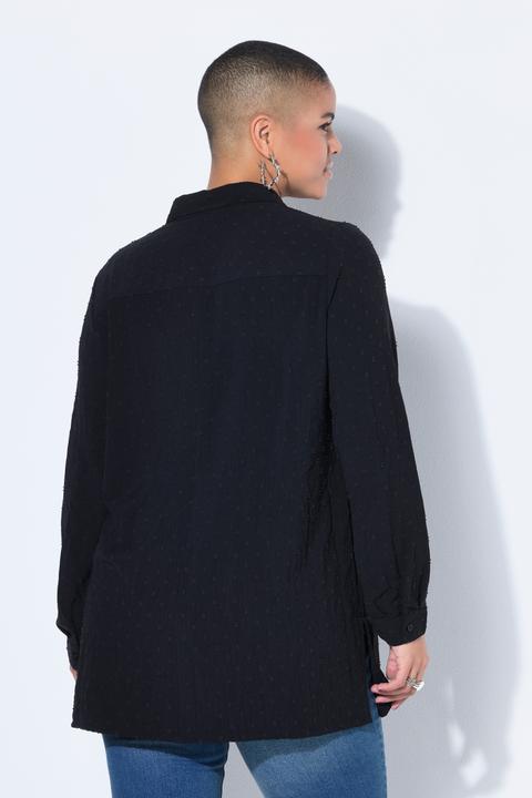 Immagine prodotto Studio Untold Camicia dal taglio dritto con texture a pallini e maniche lunghe (50)